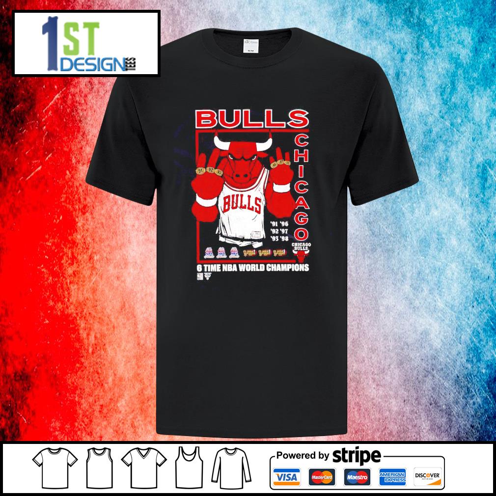 chicago bulls 6 rings shirt