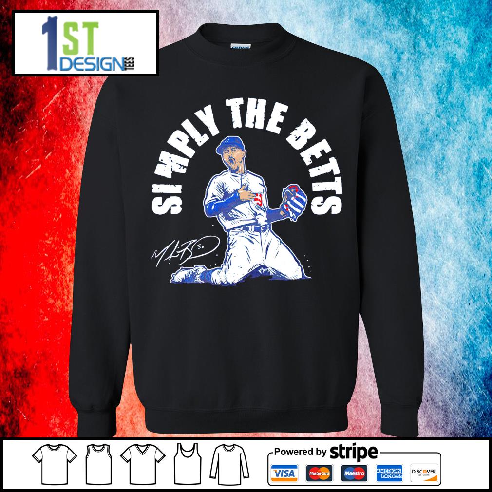 Los Angeles Dodgers Mookie Betts Logo 2021 Baseball Design Unisex T-Shirt,  hoodie, sweater, long sleeve and tank top