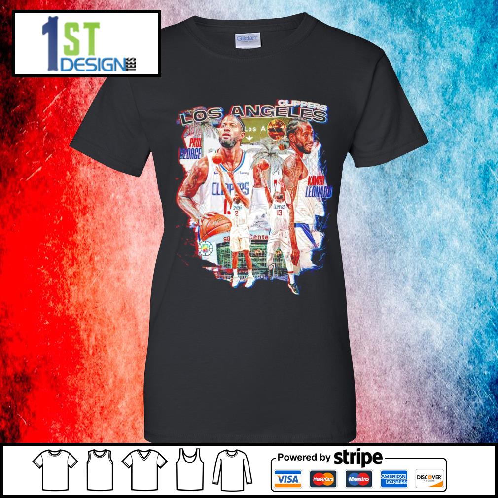 Kawhi Leonard Paul George Tee Shirt LA Clippers NBA - DESAINS