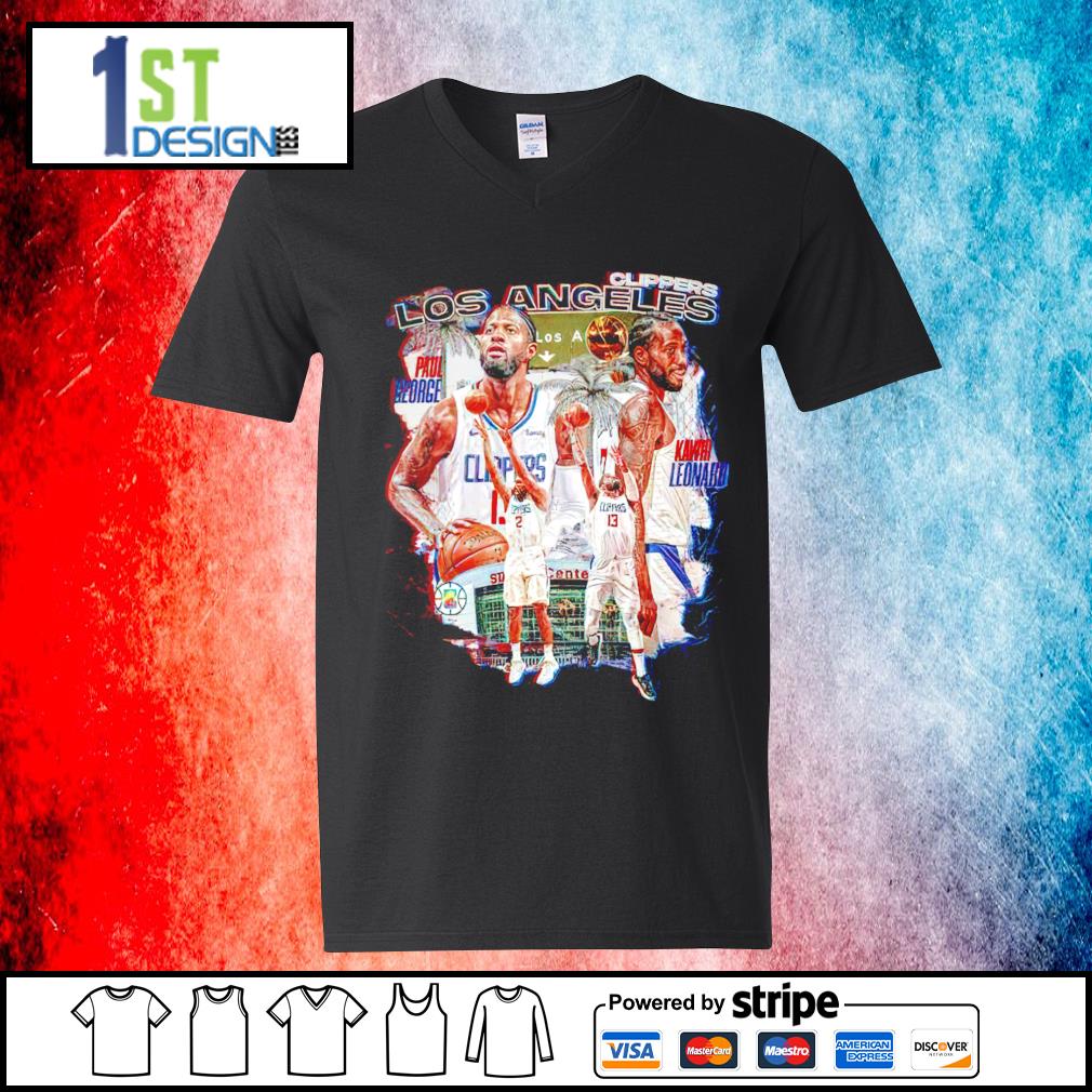 Vintage LA Clippers Kawhi Leonard x Paul George shirt - Design tees 1st -  Shop funny t-shirt