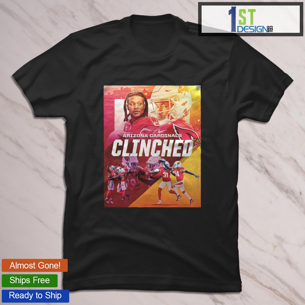 NFL Playoff Arizona Cardinals Clinched Poster shirt - Design tees