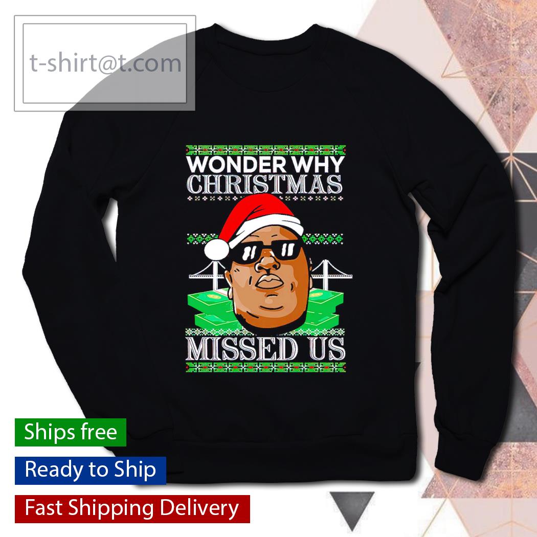 Christmas missed hot sale us sweater