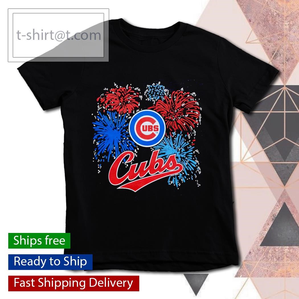 Chicago Cubs Fireworks 4th of July shirt - Limotees