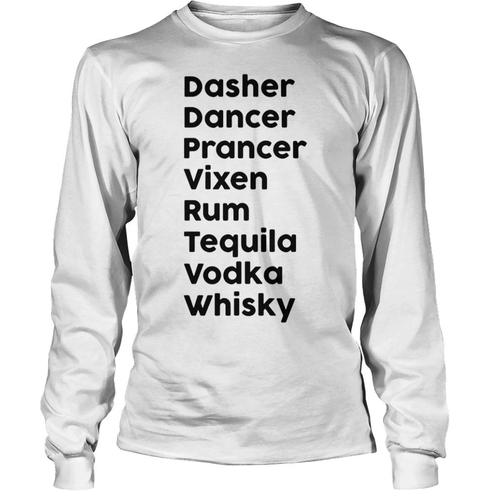 dancer prancer vodka shirt