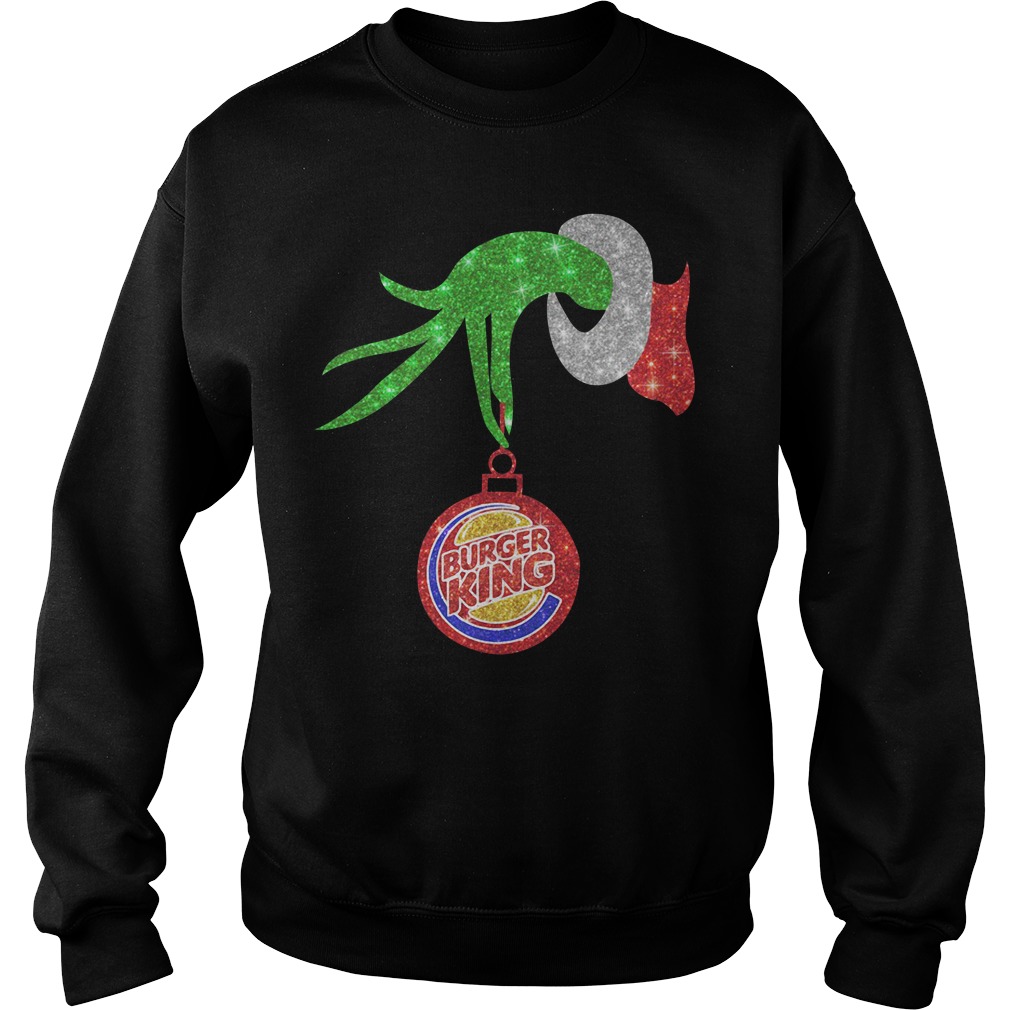 Burger king outlet sweater