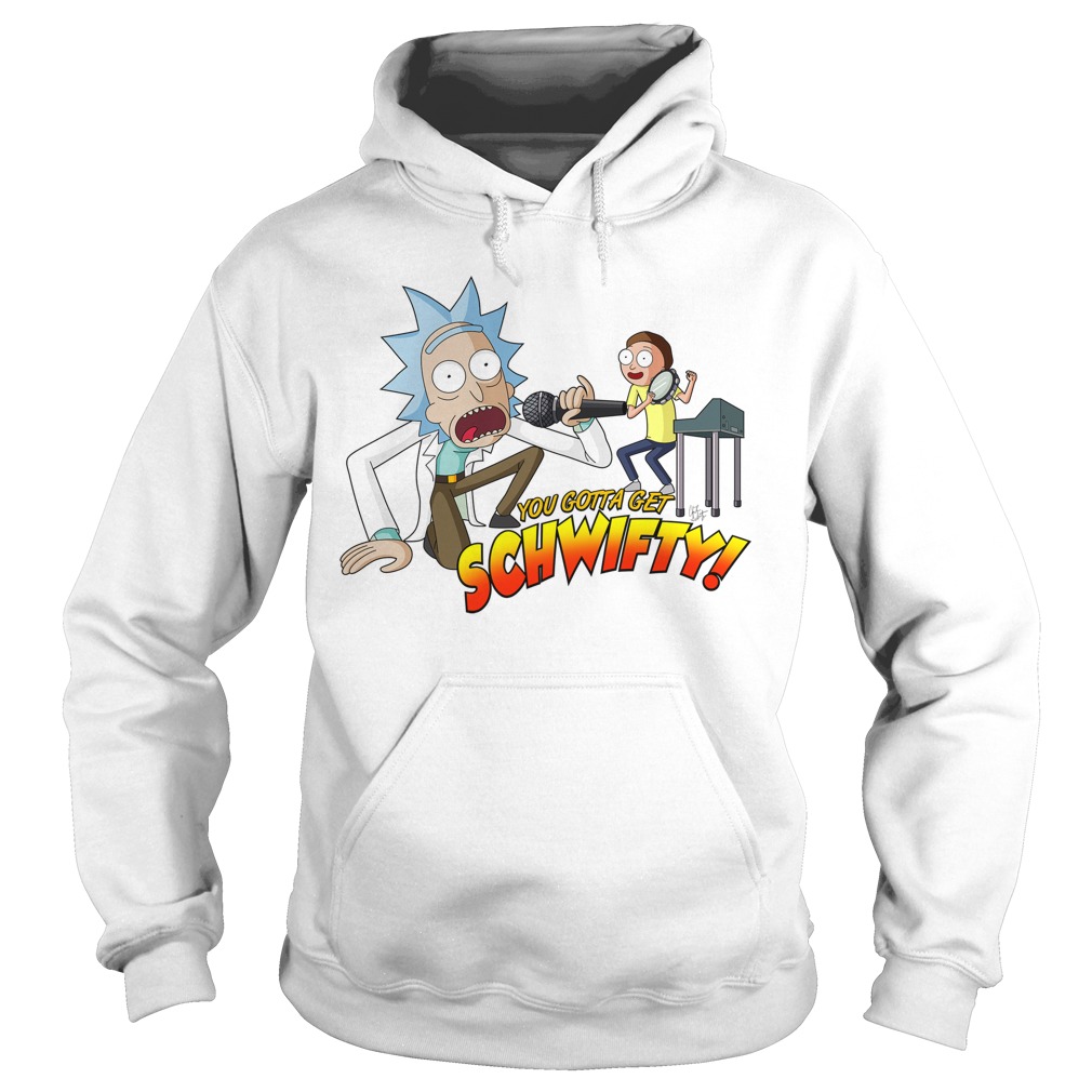 Get schwifty outlet hoodie