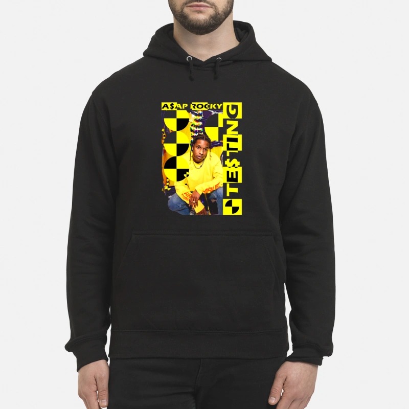 Asap rocky testing on sale hoodie