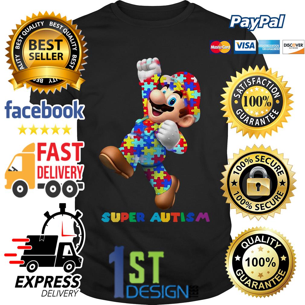 mario autism shirt