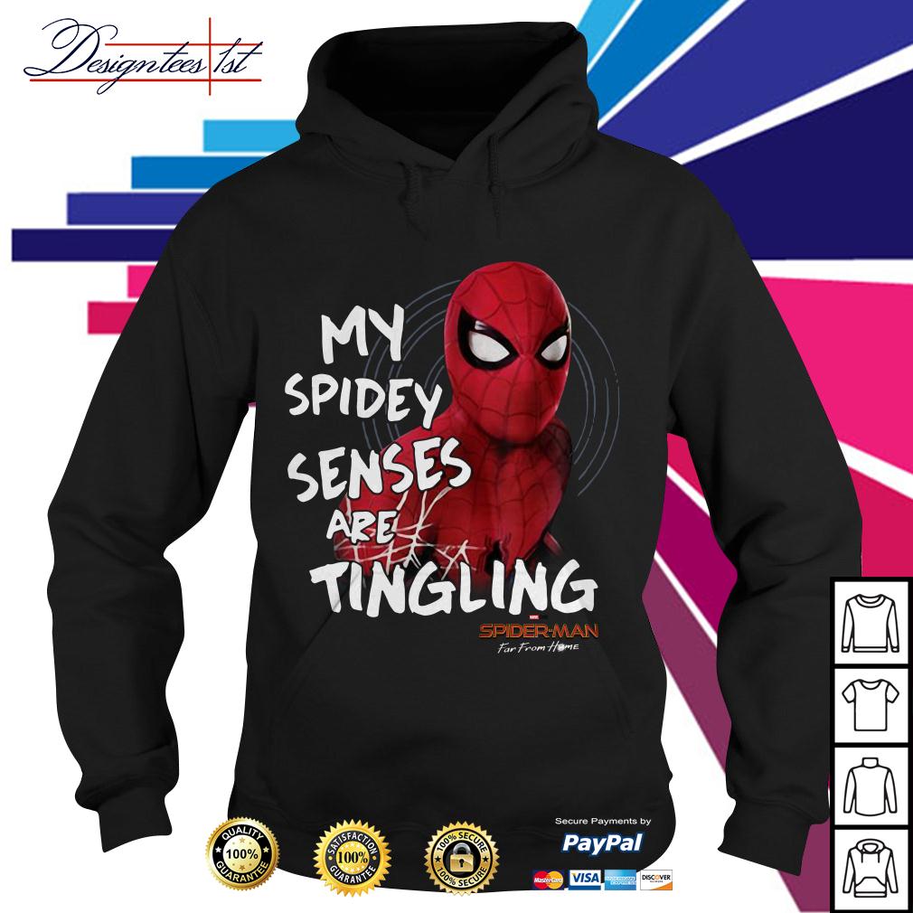 Spider-Man my spidey senses are tingling shirt, hoodie, sweater