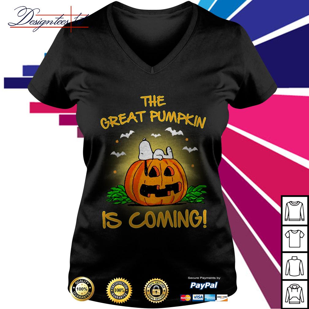 The great pumpkin on sale is coming sweatshirt