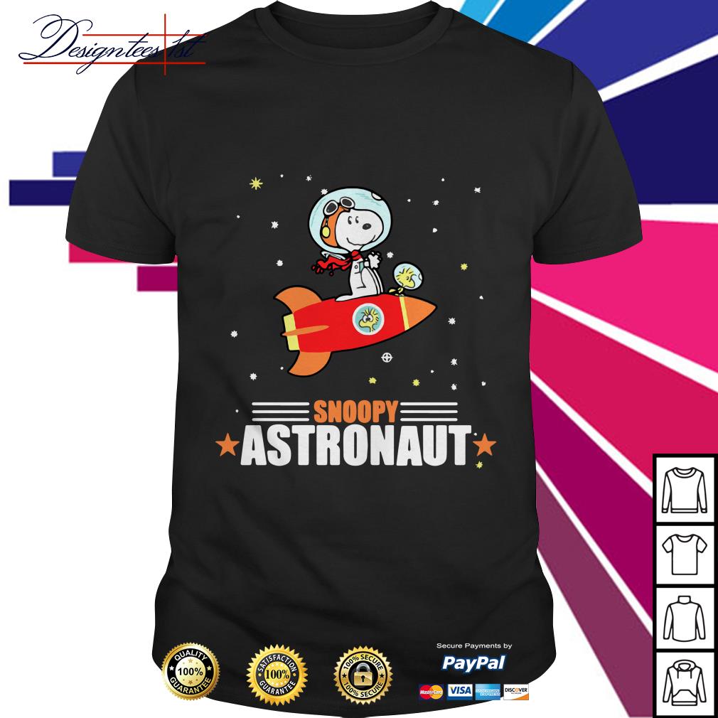 snoopy astronaut t shirt