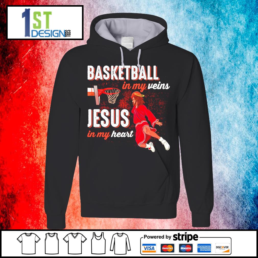 jesus playing basketball shirt