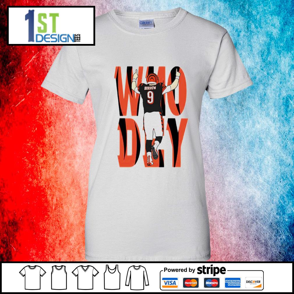 Cincinnati Bengals Joe Burrow who dey shirt - Design tees 1st - Shop funny  t-shirt