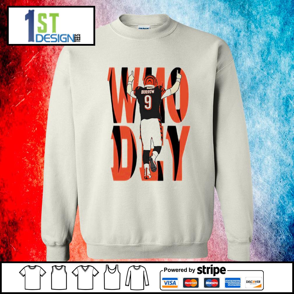 Cincinnati Bengals Joe Burrow who dey signature shirt - Freedomdesign